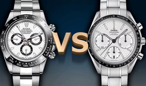 Rolex vs omega speedmaster